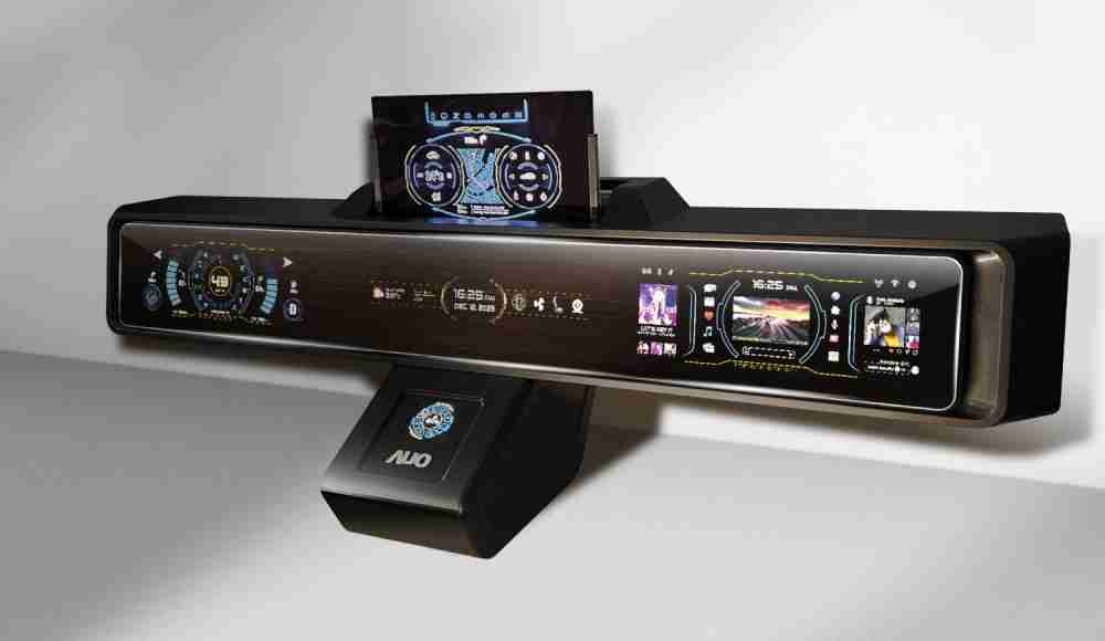 PG国际Micro LED沉浸式车舱显示方案结合 可卷式、、可伸缩的Micro LED应用并可呈现不同的质感纹路，，，展现人性化设计