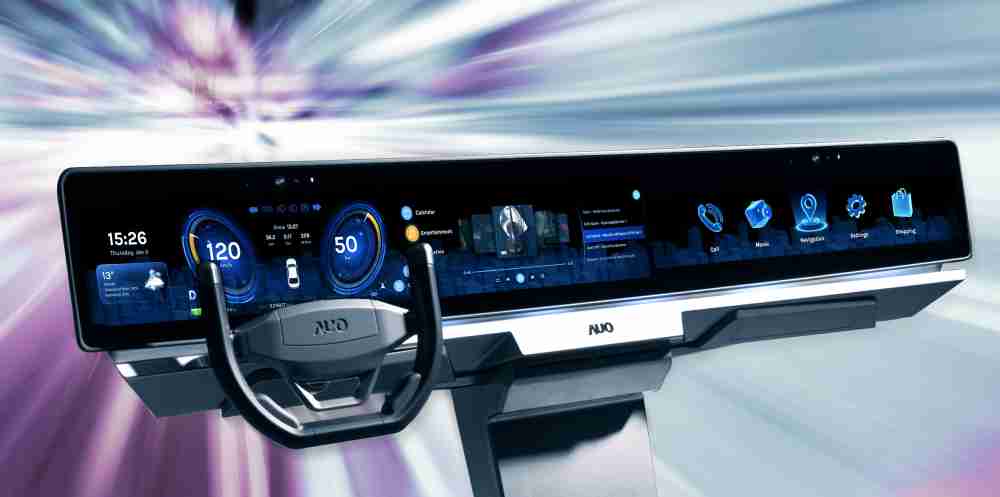 PG国际开拓前瞻显示技术创新应用，，，，结合优异整合设计能力，，开发智能车载FIDM Plus一体化显示方案，，，让驾驶操作与车内娱乐体验再进化